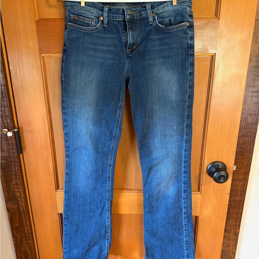 Joe's Jeans Women's Straight Leg in Medium Blue Wash